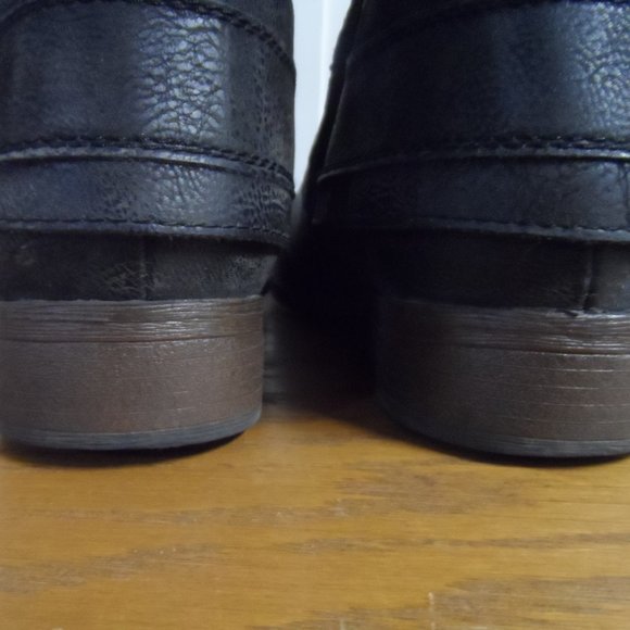 Black Curfew Knee High Bethany Boots - Picture 3 of 5